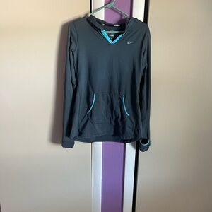 Nike Gray Long Sleeve Hoodie